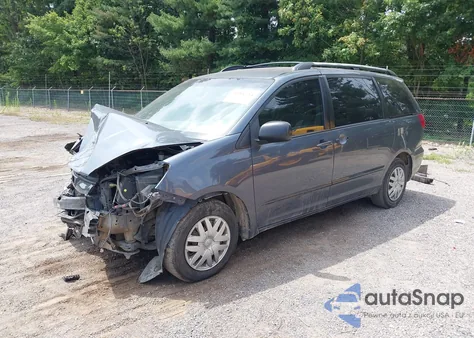 2007 Toyota Sienna Ce z USA, uszkodzony, nr VIN 5TDZK23C47S096483